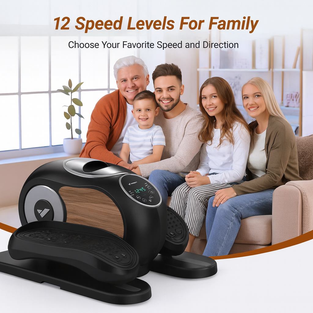 Glidura Quiet Under Desk Elliptical